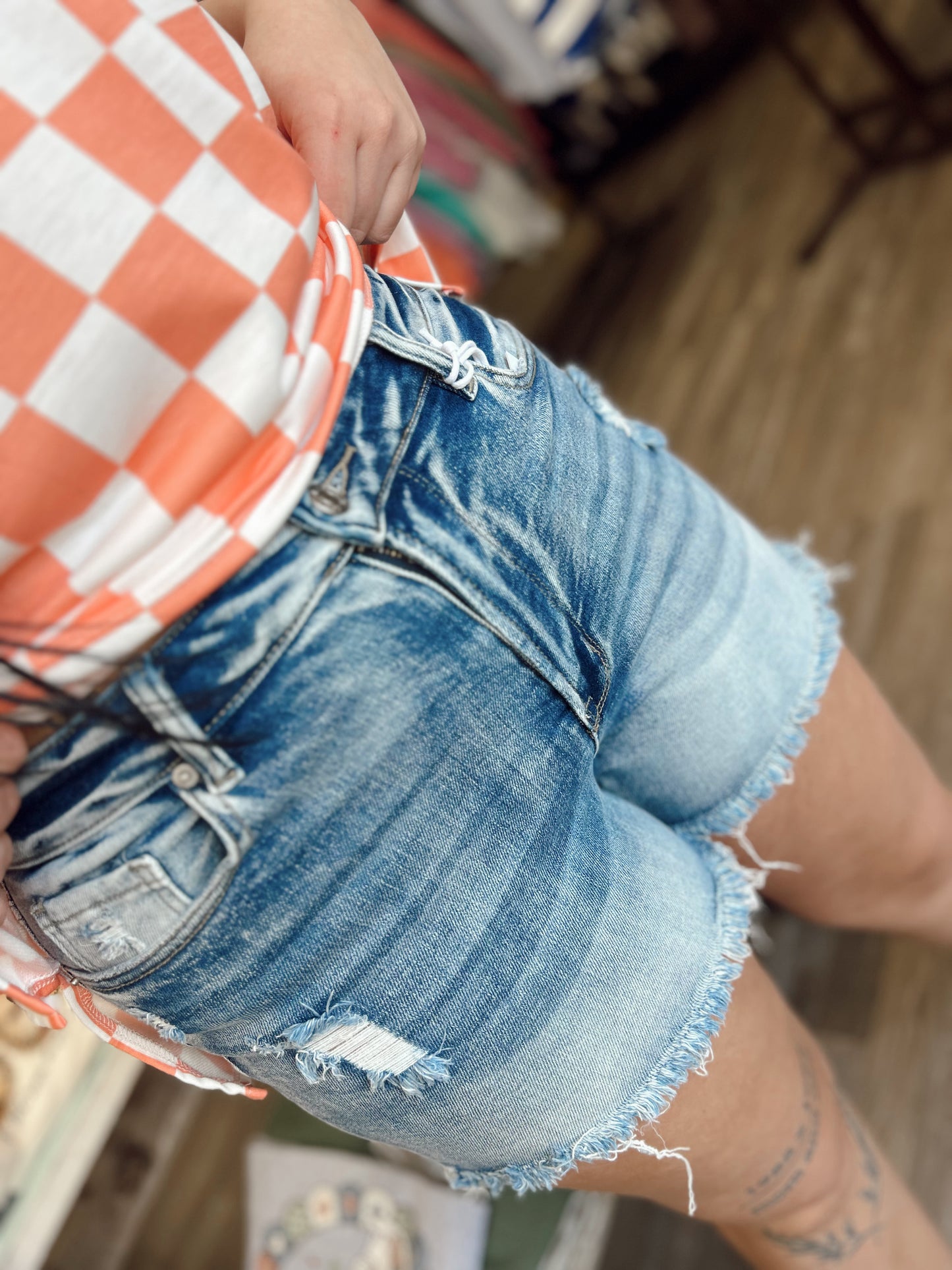 Main Character Denim Shorts {Small-3X} - Medium Wash