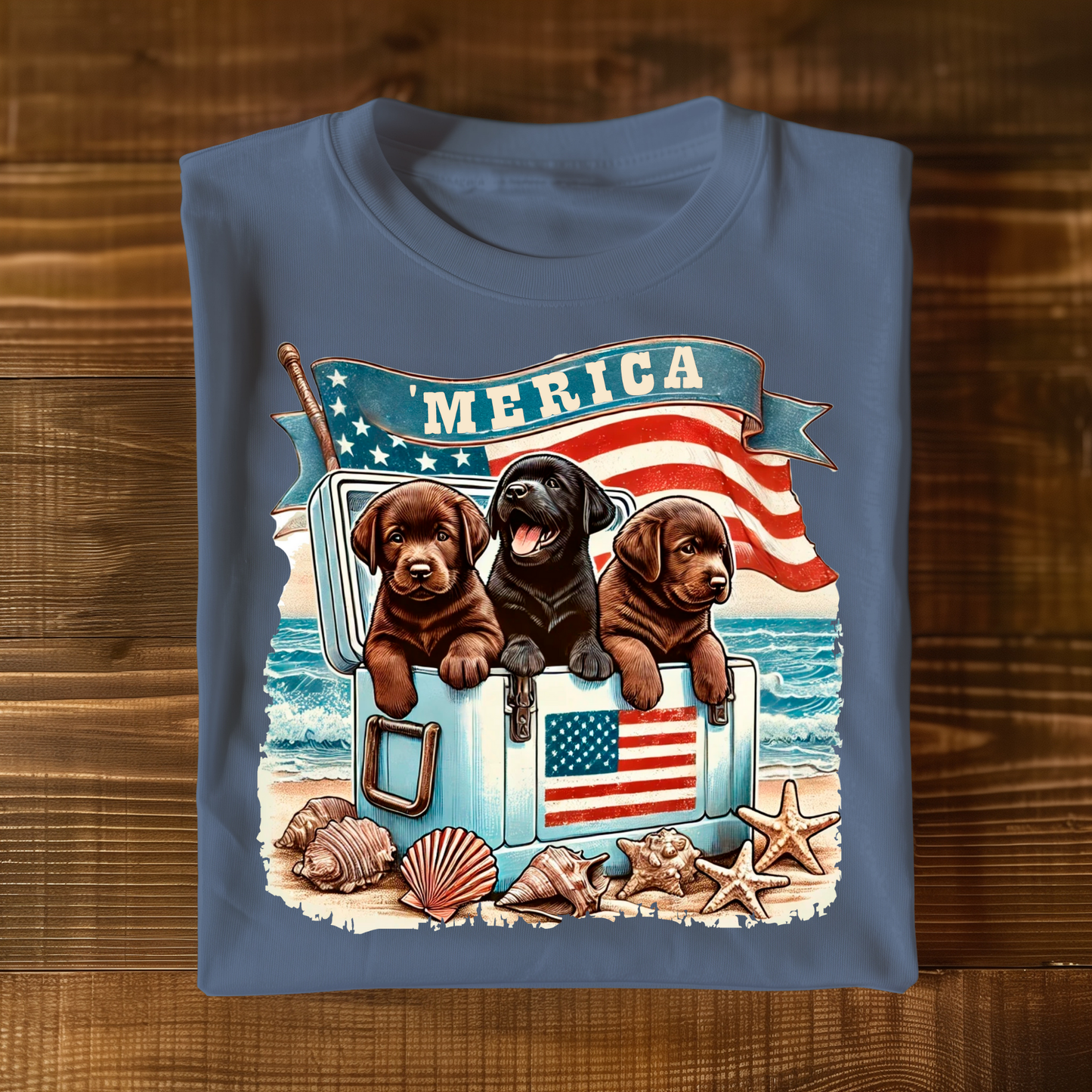 Patriotic Graphic Tee - 46