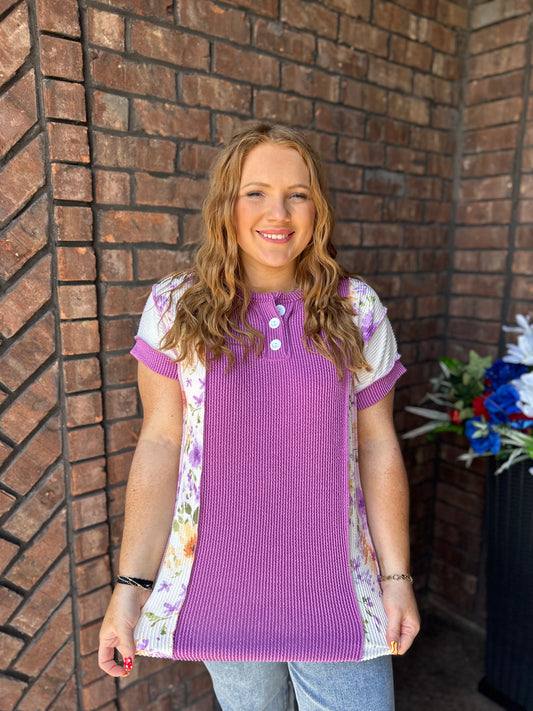 That Girl Henley Top