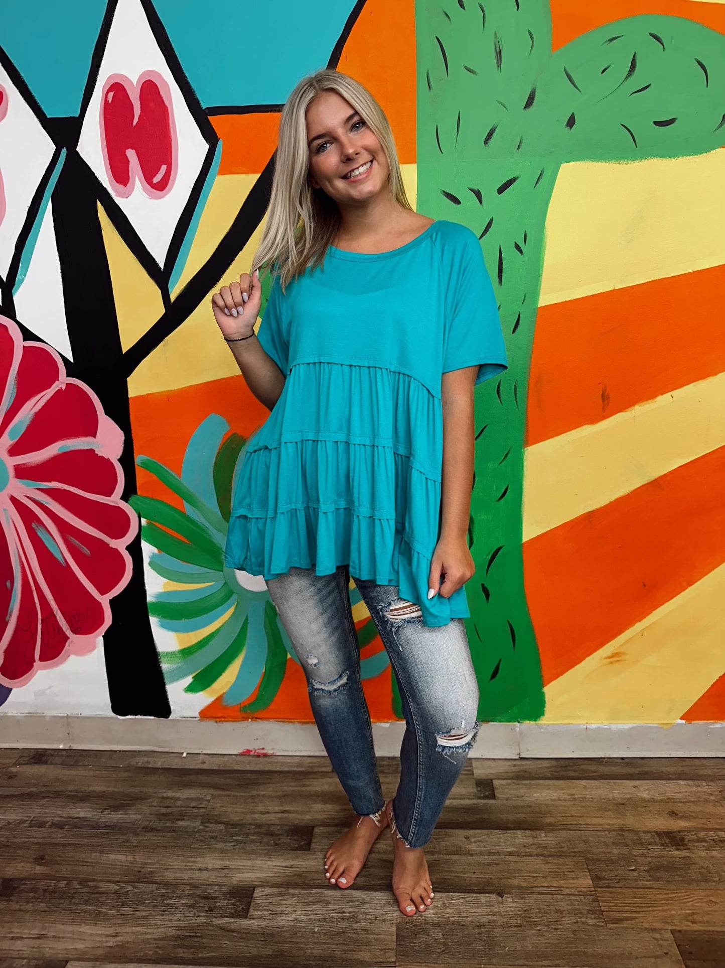 Always Here Pleated Top {3 Colors}