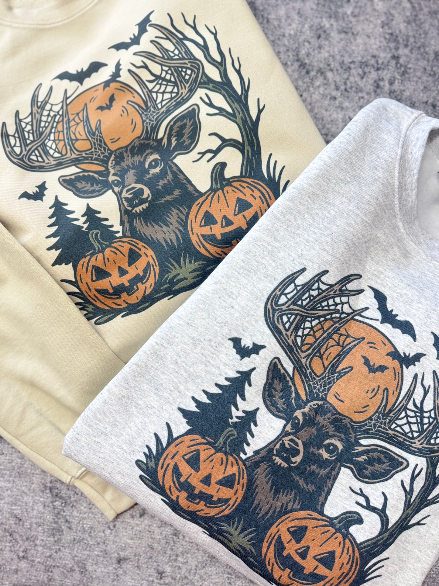 Fall Deer Crewneck Sweatshirt