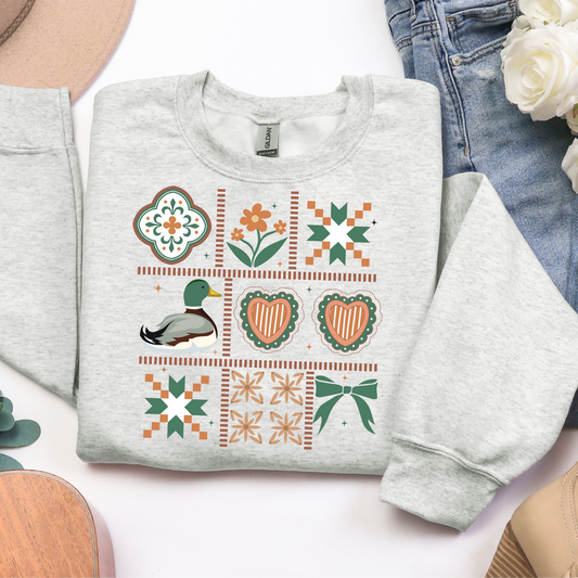 Quilts & Duck Graphic Tee