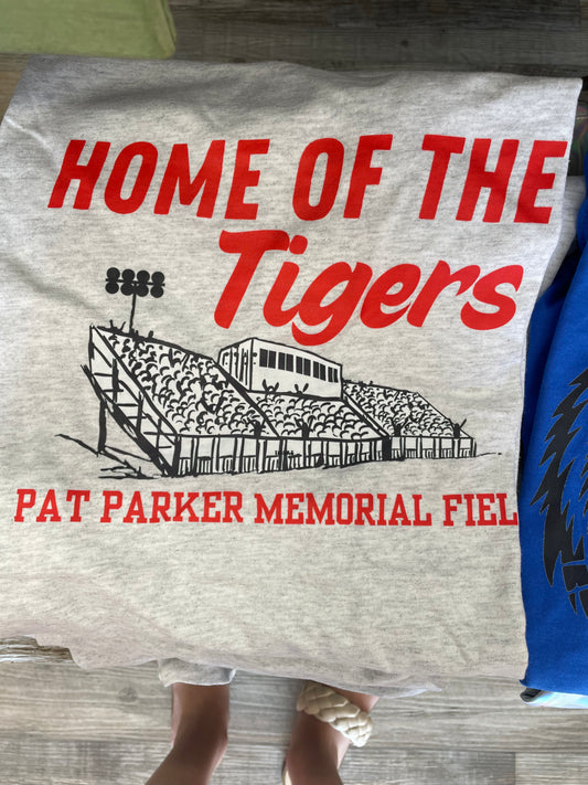 Home Of The Tigers Ash Graphic Tee