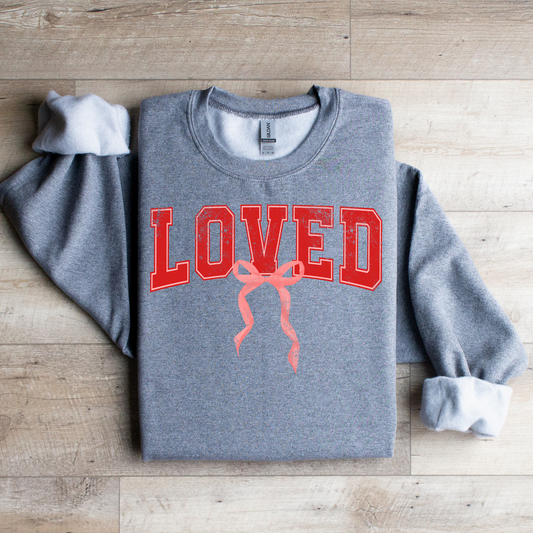 Loved Bow Graphic Tee