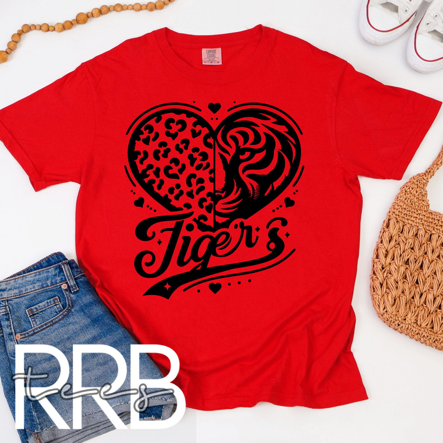 Big Heart Tigers Graphic Tee