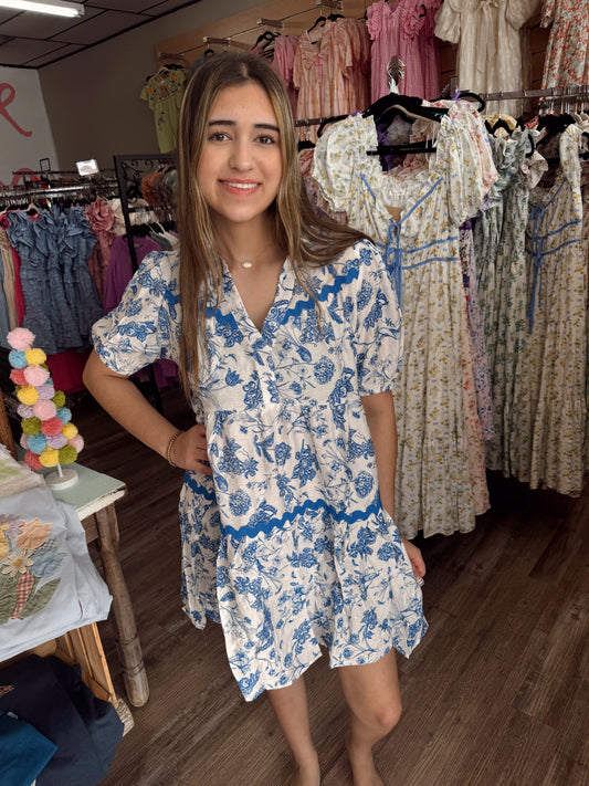 Danity Darling Floral Dress