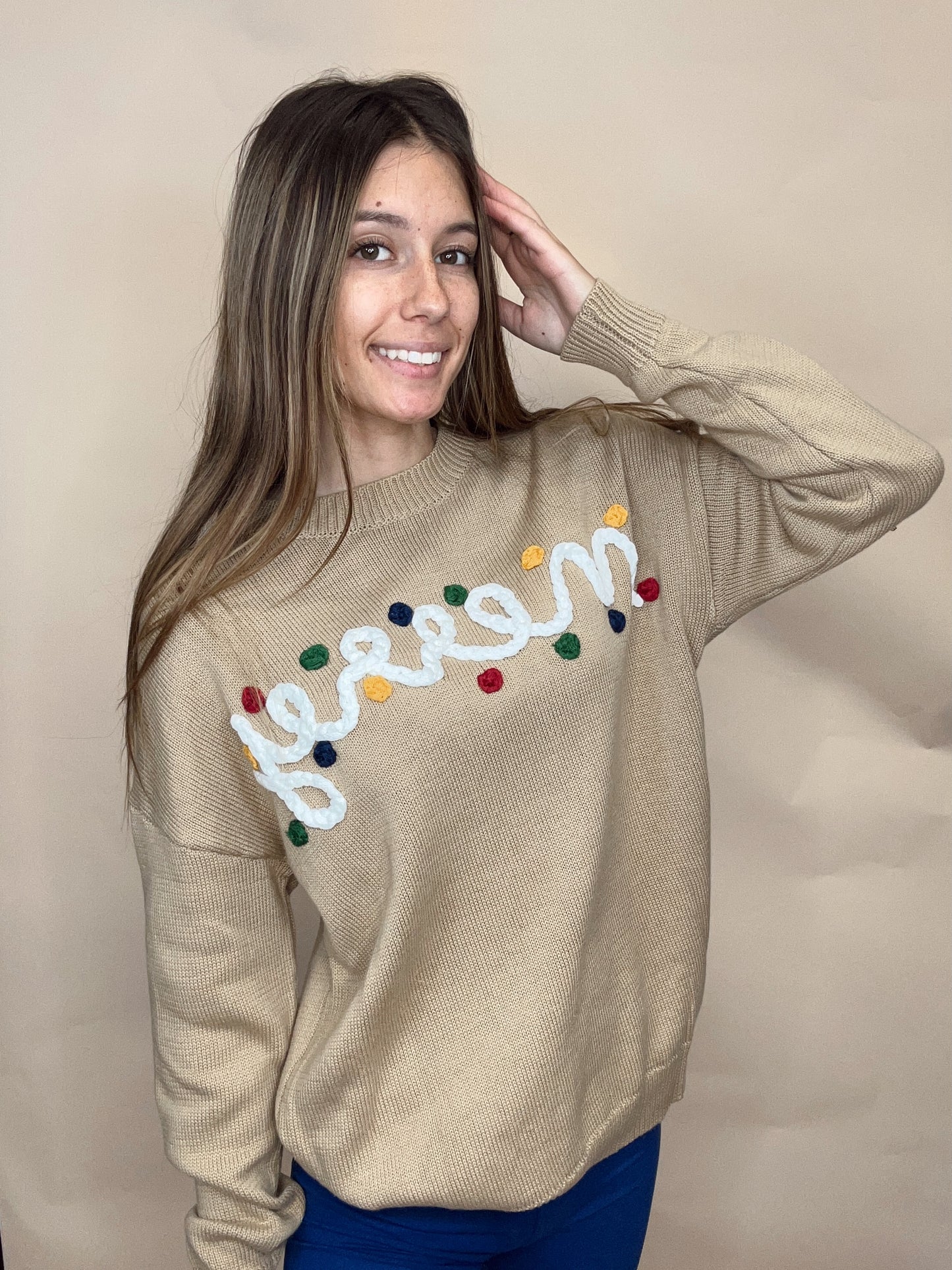 Merry Lights Sweater