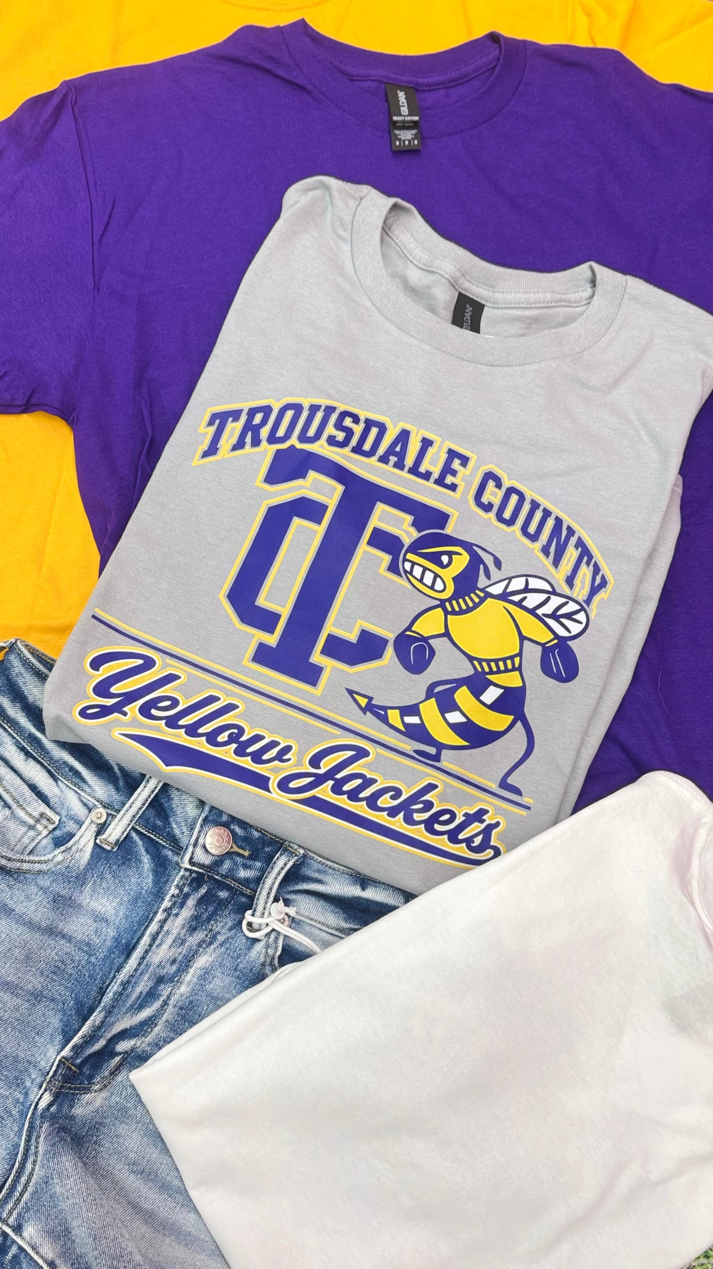 Trousdale County Yellow Jackets Graphic Tee