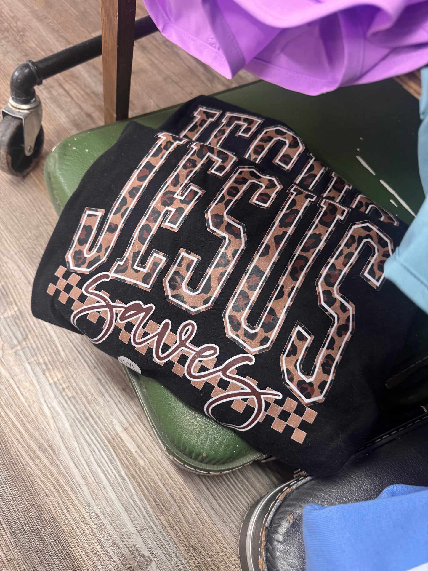 Graphic Tee Sale - Short Sleeve Jesus Saves