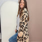 Party Animal Leopard Print Cardigan