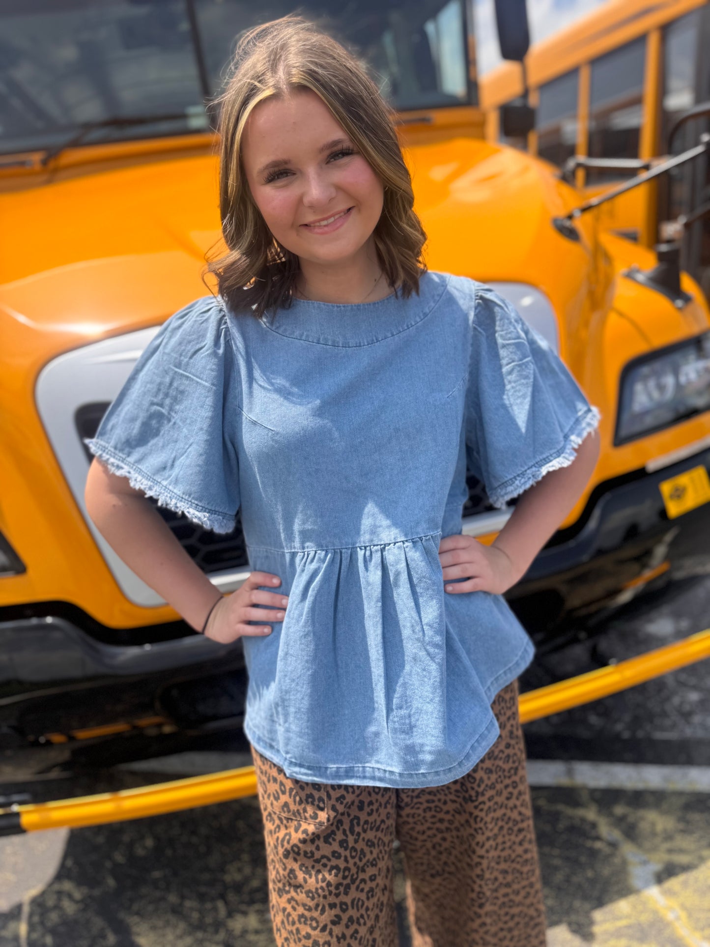 Dream Chaser Denim Top