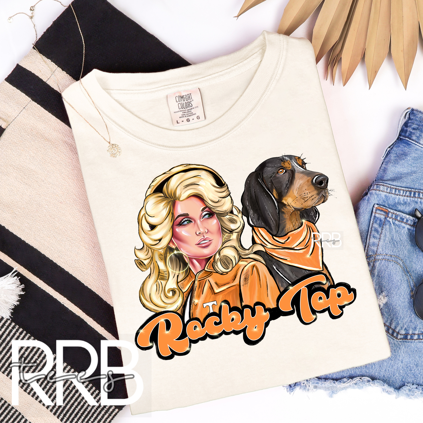 Dolly & Smokey Rocky Top Graphic Tee