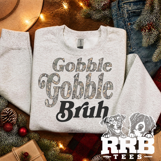 Gobble Gobble Bruh Graphic Tee