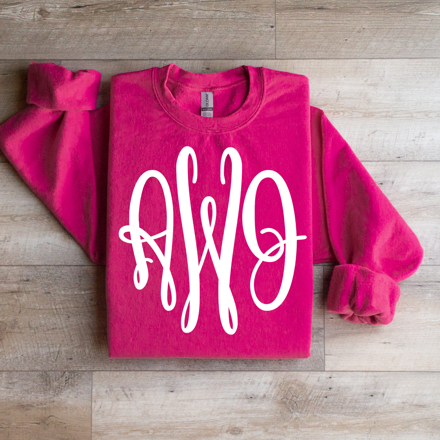 Monogram Script Full Chest Graphic Tee