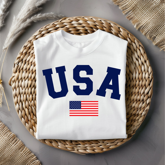 Patriotic Graphic Tee - 4
