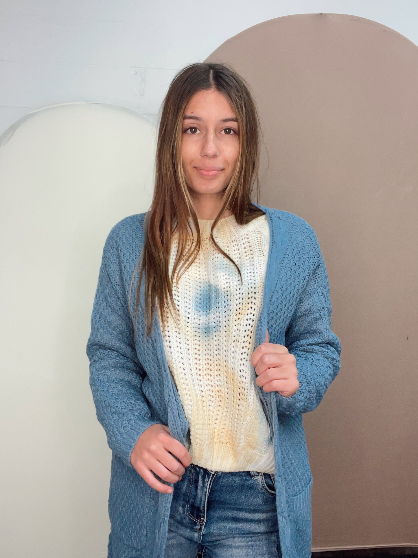 Oh So Cozy Waffle Knit Cardigan {2 Colors}