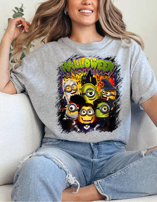 SCARY HALLOWEEN GRAPHIC TEE - 49