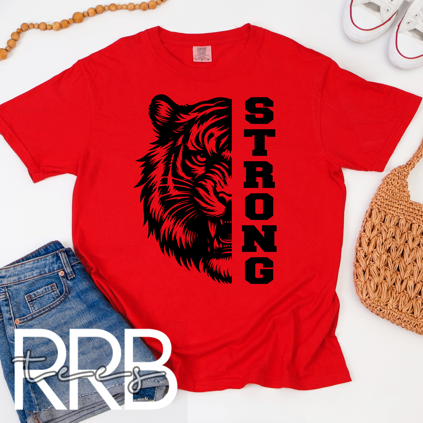 Tigers Double Clawed Graphic Tee