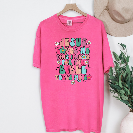 Jesus Loves Me This I Know Graphic Tee