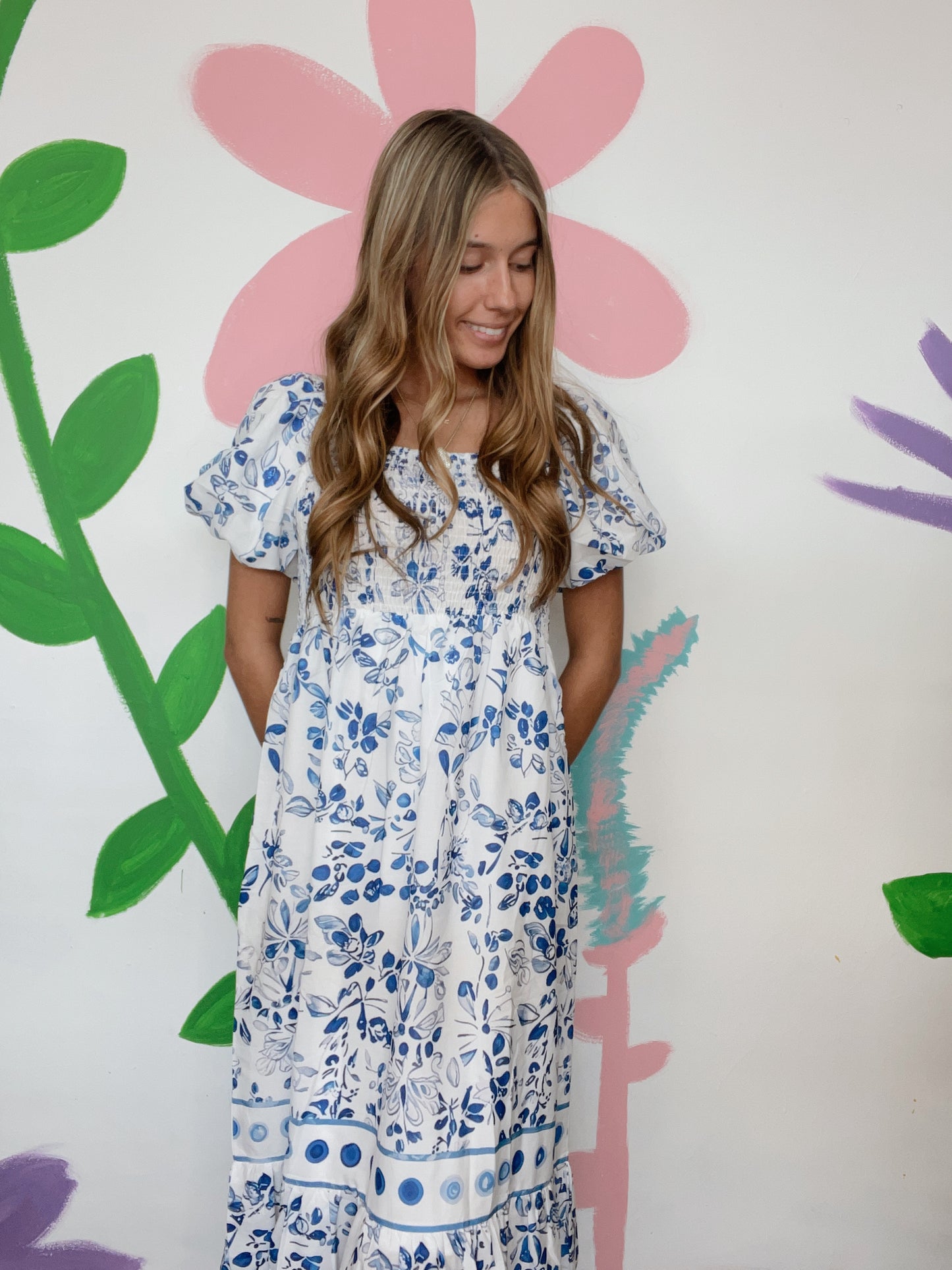 Better For Now Floral Maxi Dress