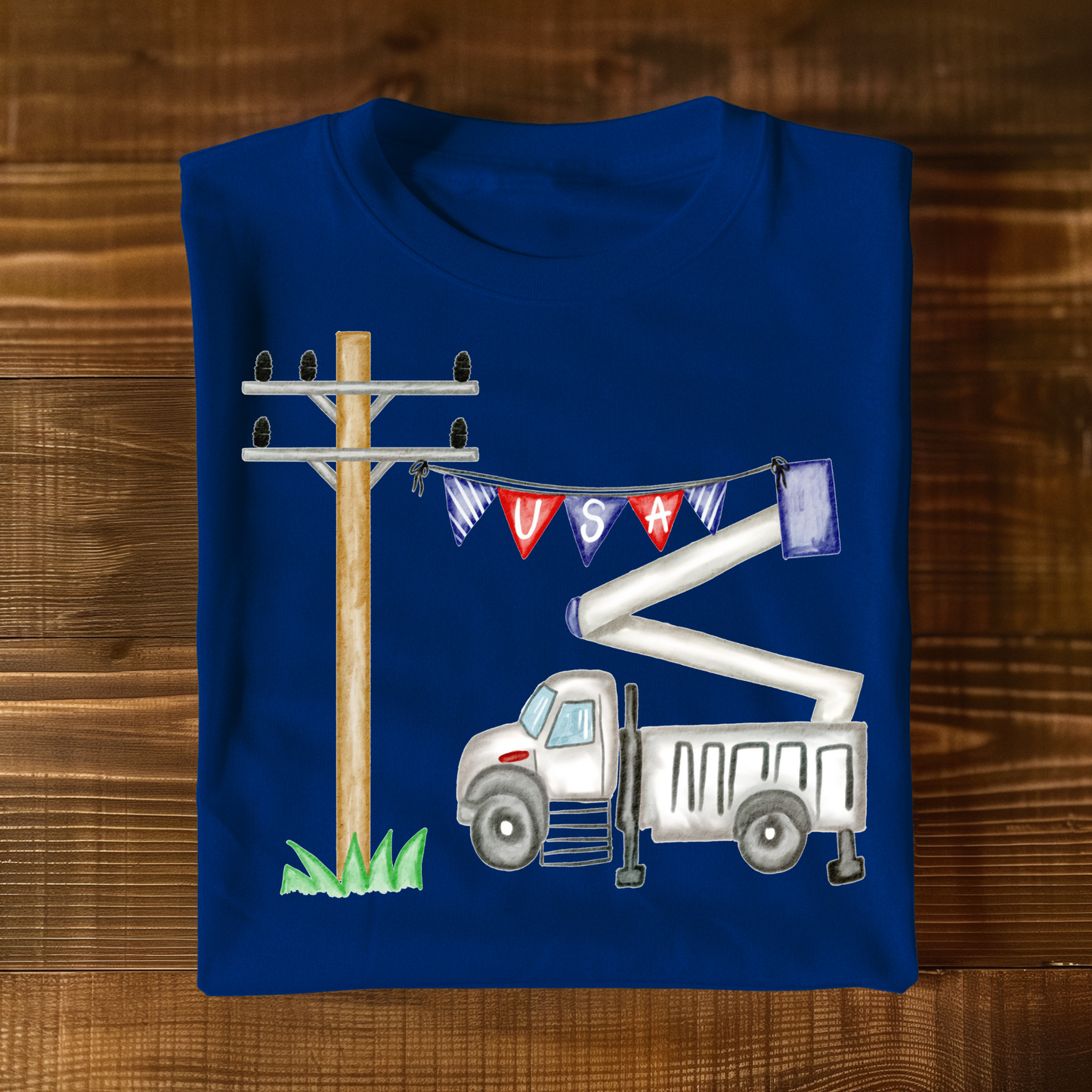 Patriotic Graphic Tee - 52