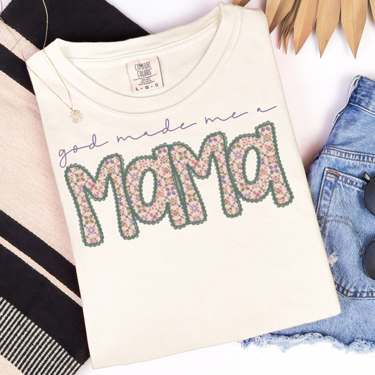 God Made Me A {Custom Name} Graphic Tee