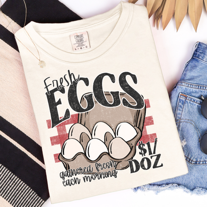 Fresh Eggs Graphic Tee
