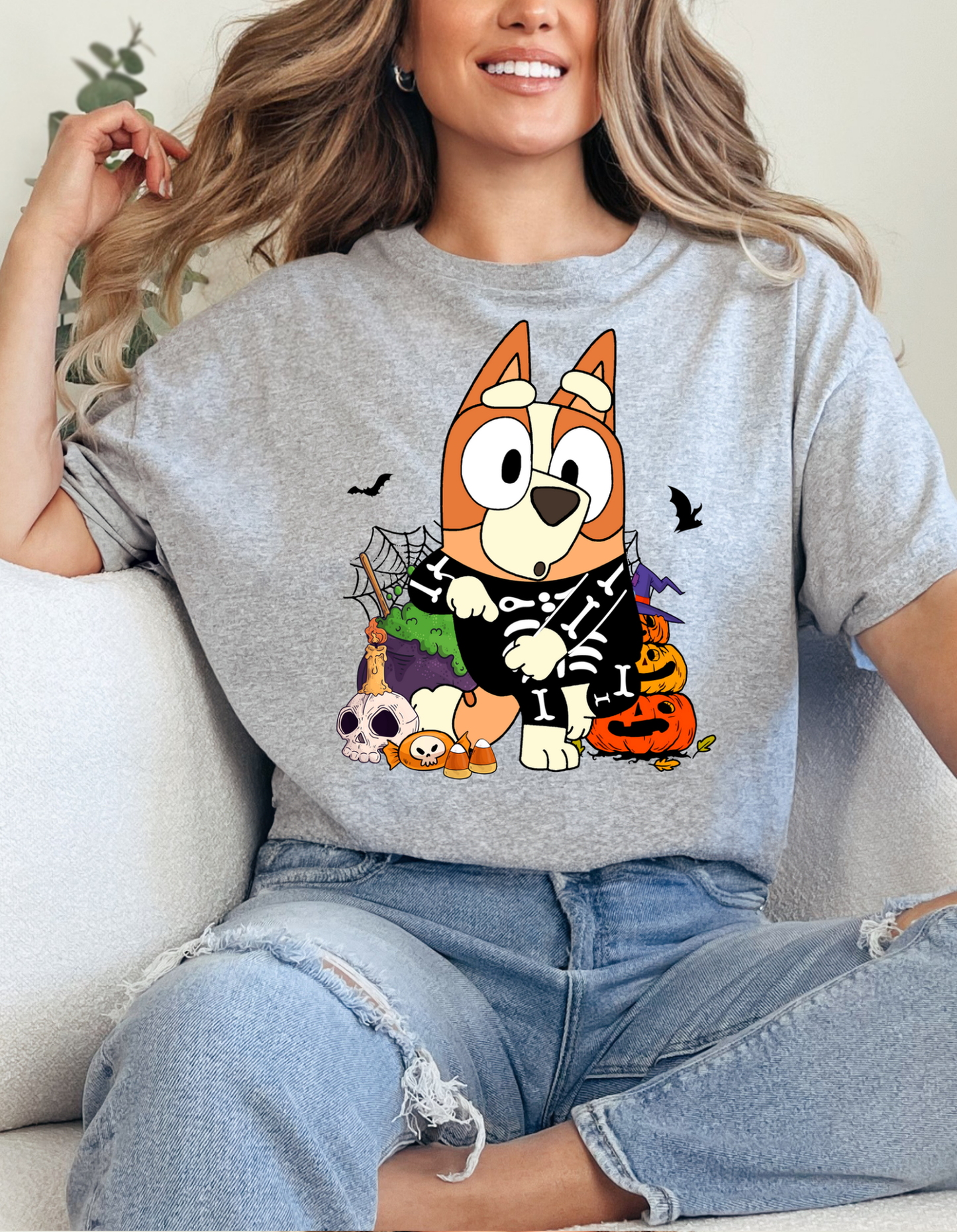 SCARY HALLOWEEN GRAPHIC TEE - 53