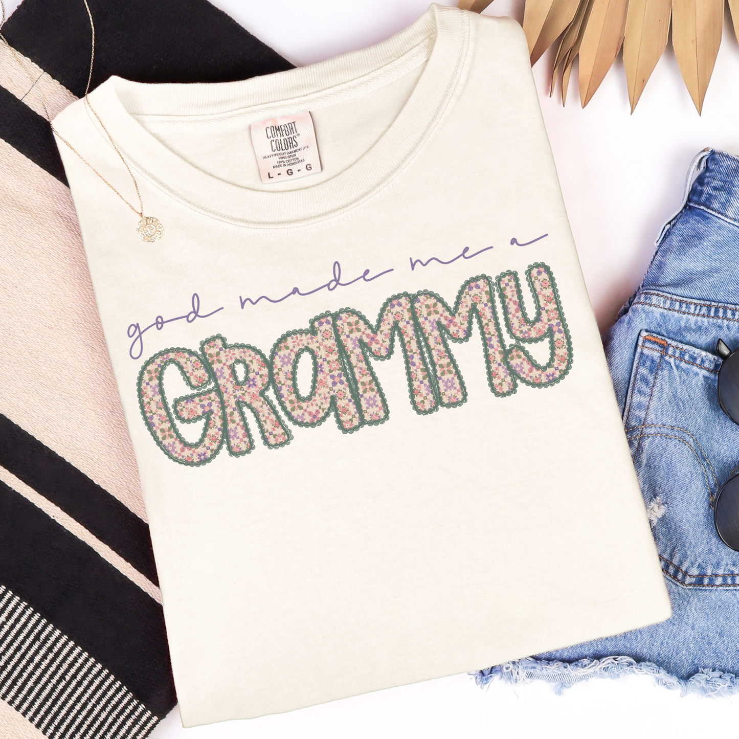 God Made Me A {Custom Name} Graphic Tee