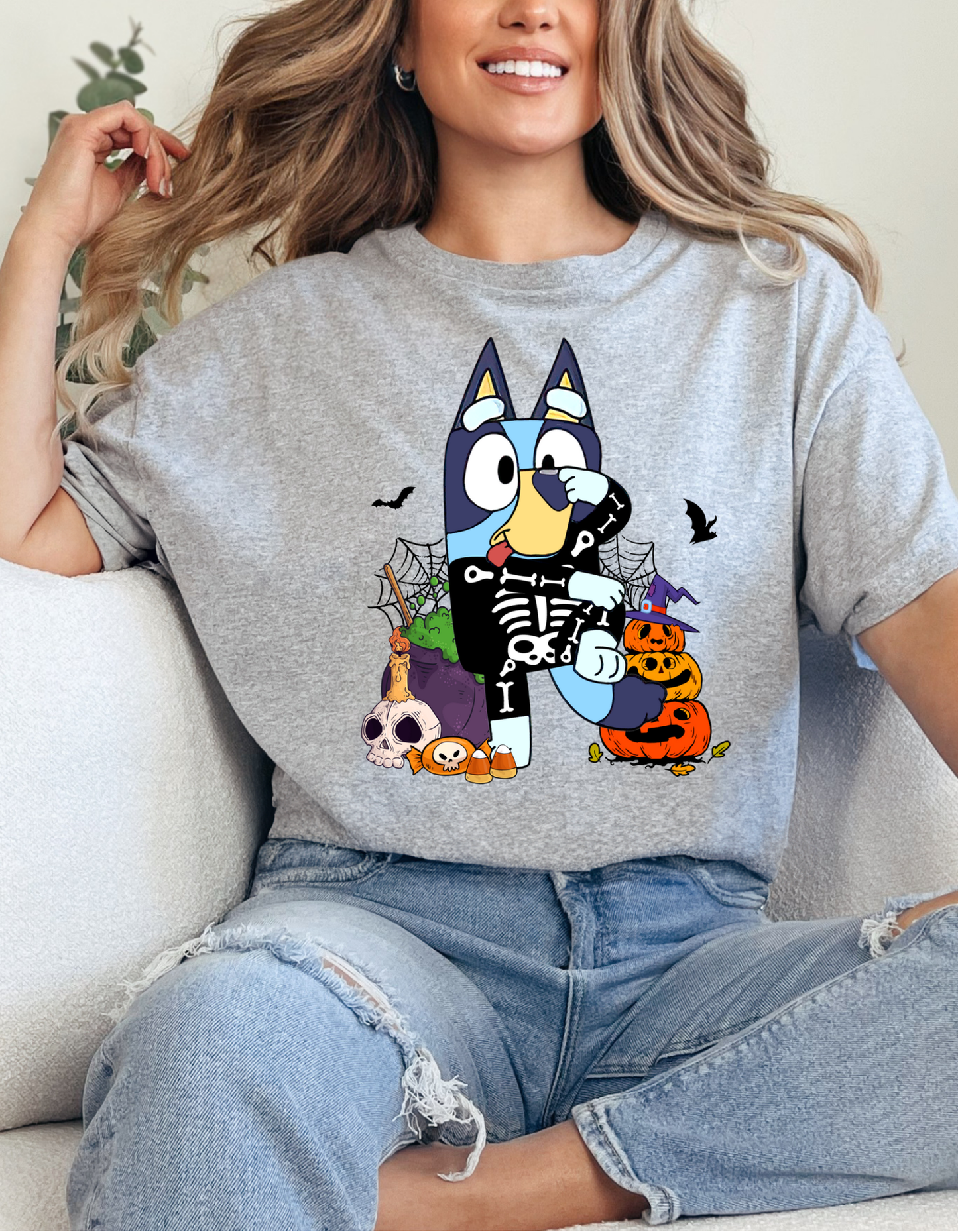 SCARY HALLOWEEN GRAPHIC TEE - 54