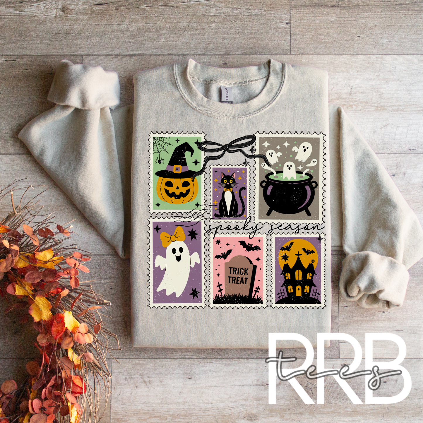 Stay Spooky Stamps Graphic Tee