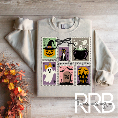 Stay Spooky Stamps Graphic Tee