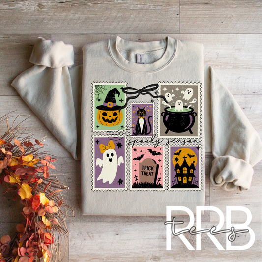 Stay Spooky Stamps Graphic Tee