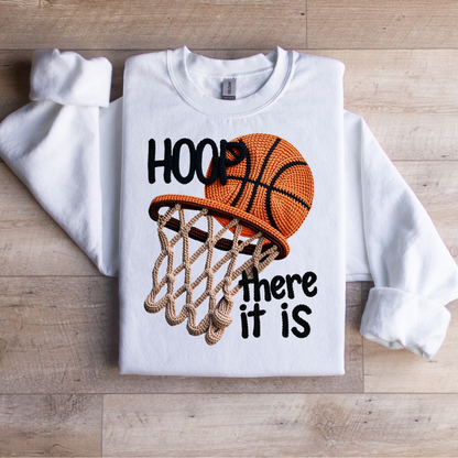 Hoop There It Is Yarn Graphic Tee