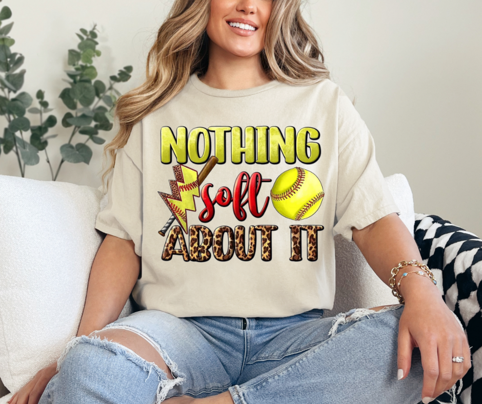 Nothing Soft About It Graphic Tee - Adult