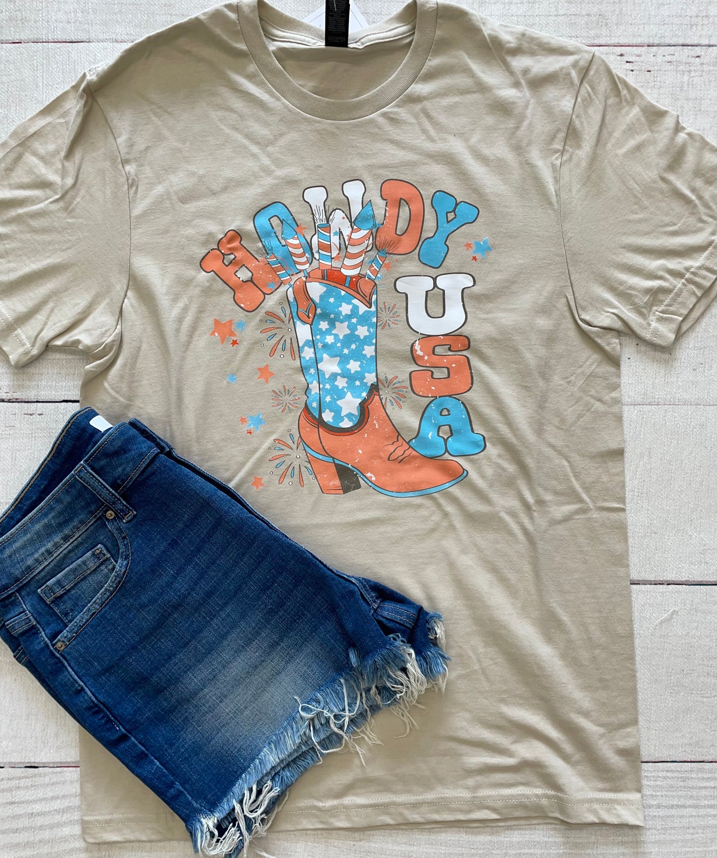 Howdy USA Graphic Tee