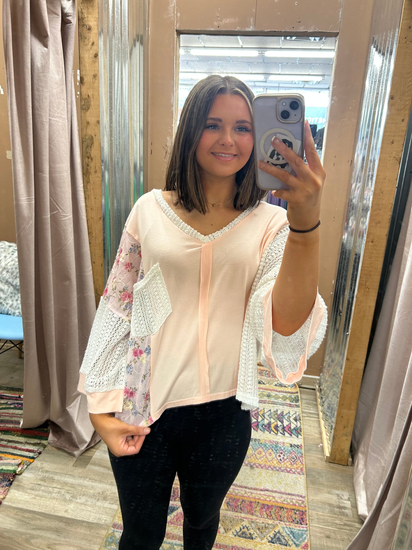 Peach Shirt