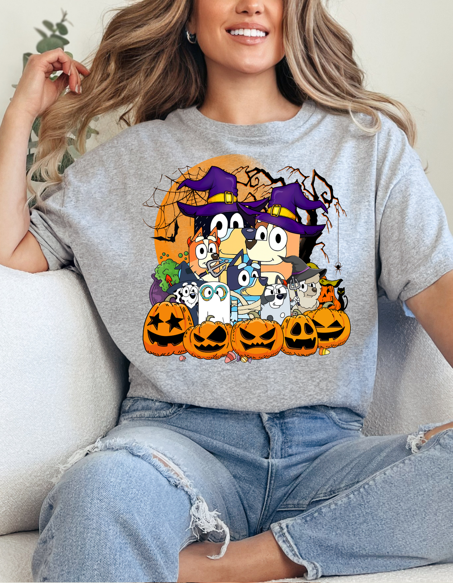 SCARY HALLOWEEN GRAPHIC TEE - 58