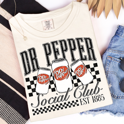 Dr Pepper Social Club Graphic Tee