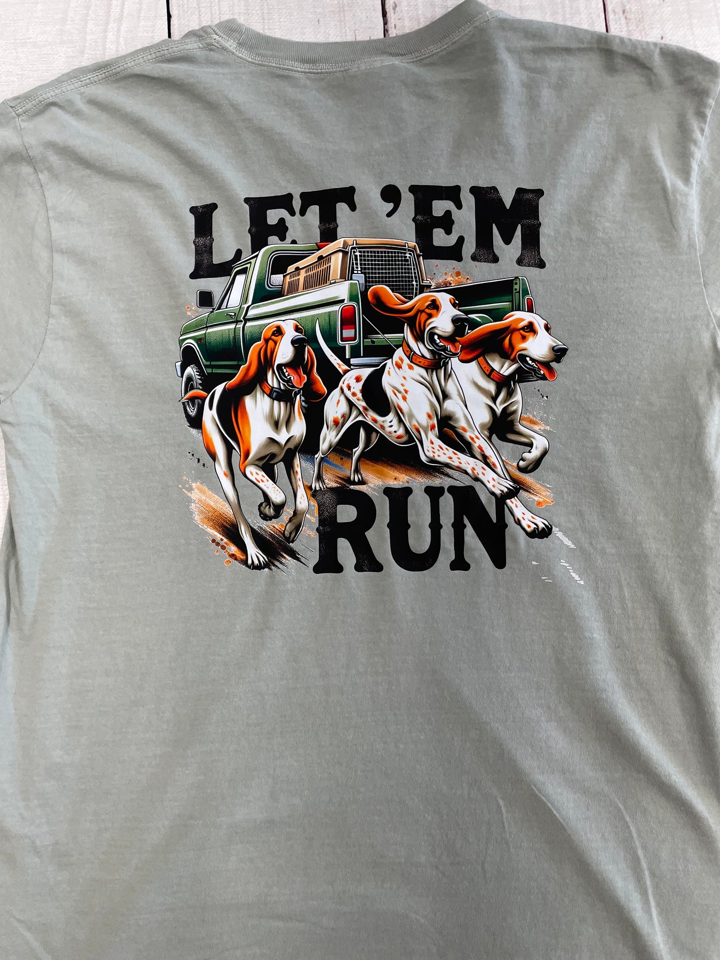 Let 'Em Run Graphic Tee