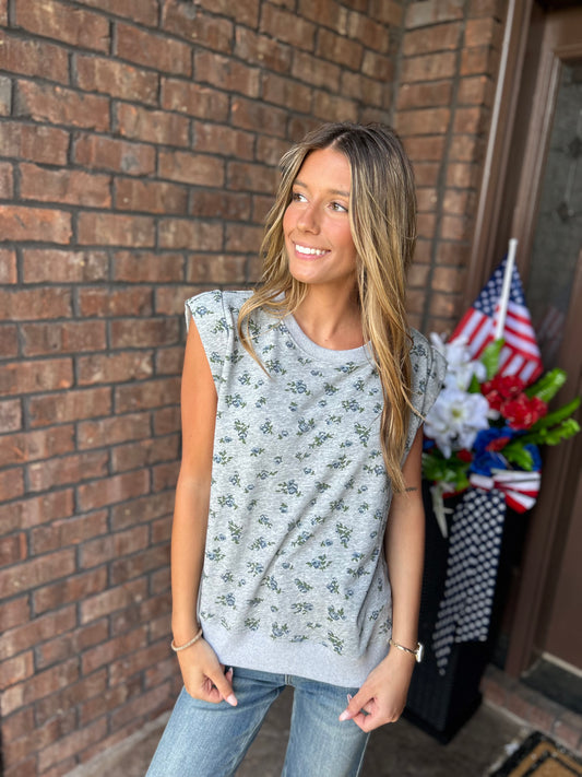 Backroad Harmony Floral Top