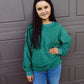 Sweater Weather Oversized Sweater - Green