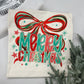 Merry Christmas Bow Graphic Tee