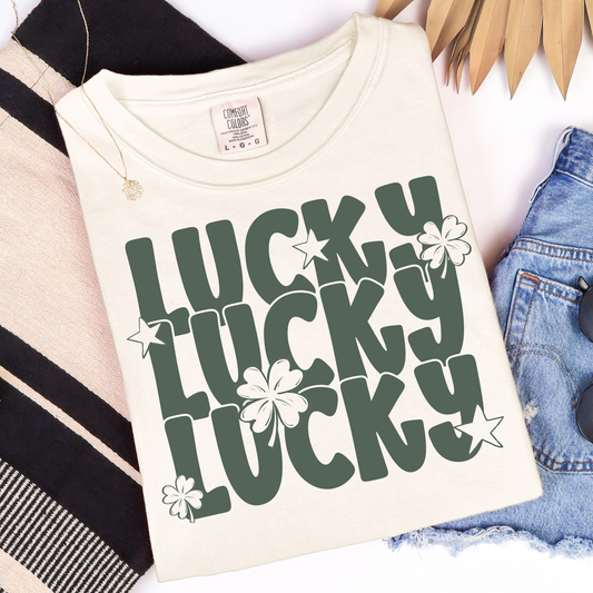 Lucky Lucky Lucky Graphic Tee