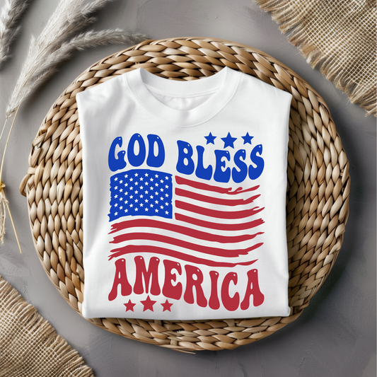 Patriotic Graphic Tee - 5