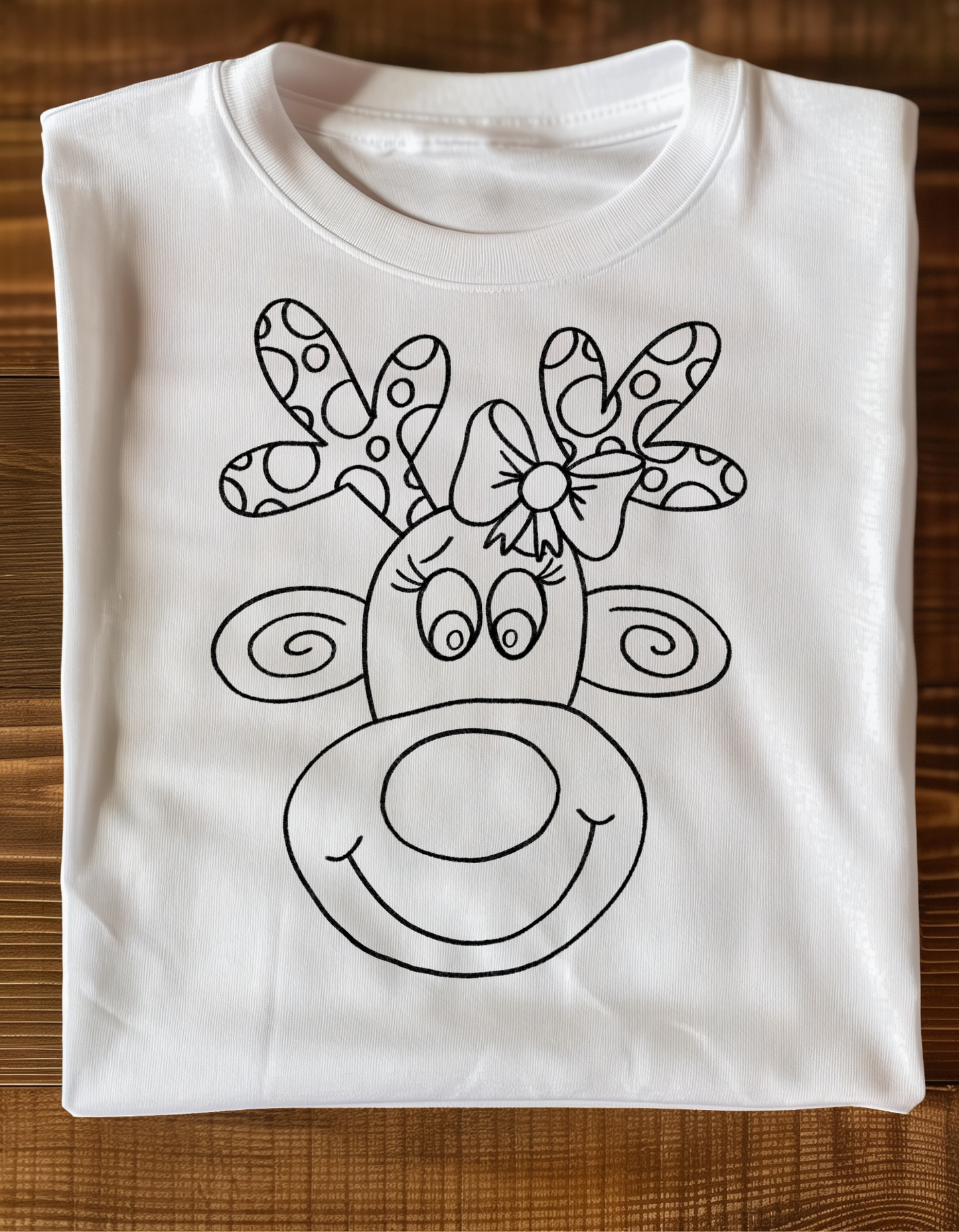 Color Me Christmas Graphic Tee