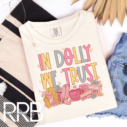 In Dolly We Trust Graphic Tee