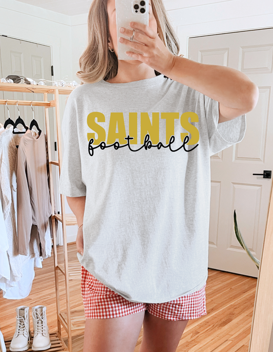 Saints Football Graphic Tee