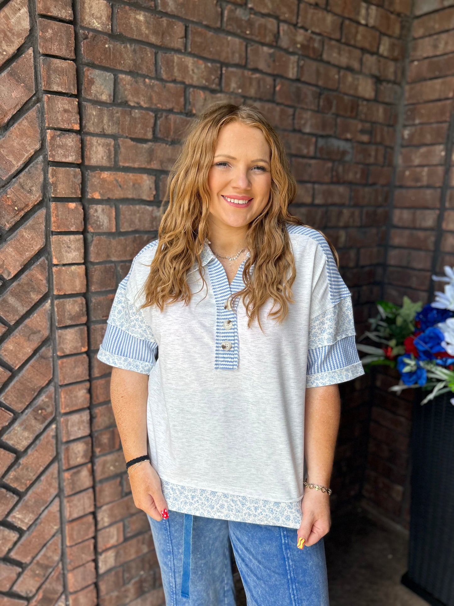 Wildflower Hour Knit Top