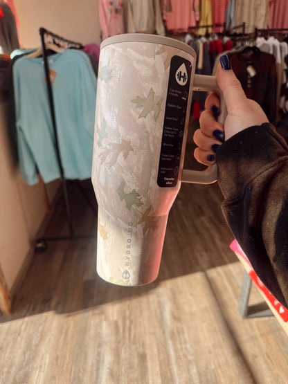 HydroJug 40 oz Traveler Tumbler - Winter Camo